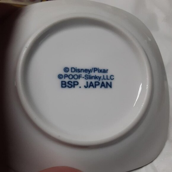 Toy Story Glass Bowl & Ceramic Plate Lot Japan Kuji Prize RARE Disney Halloween - Picture 8 of 10